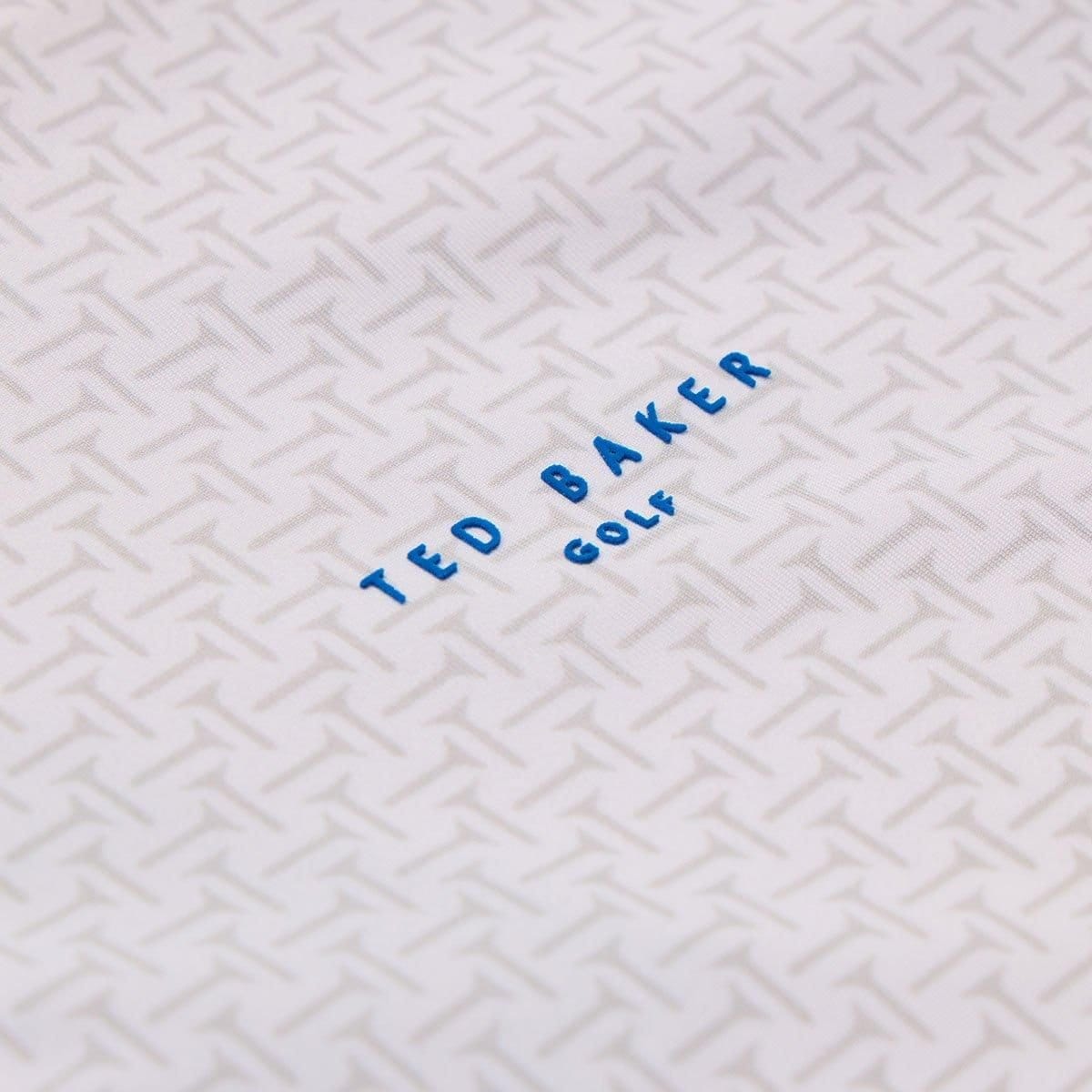 Ted Baker Ted Baker Men's Parre Golf Polo Shirt in White - 4