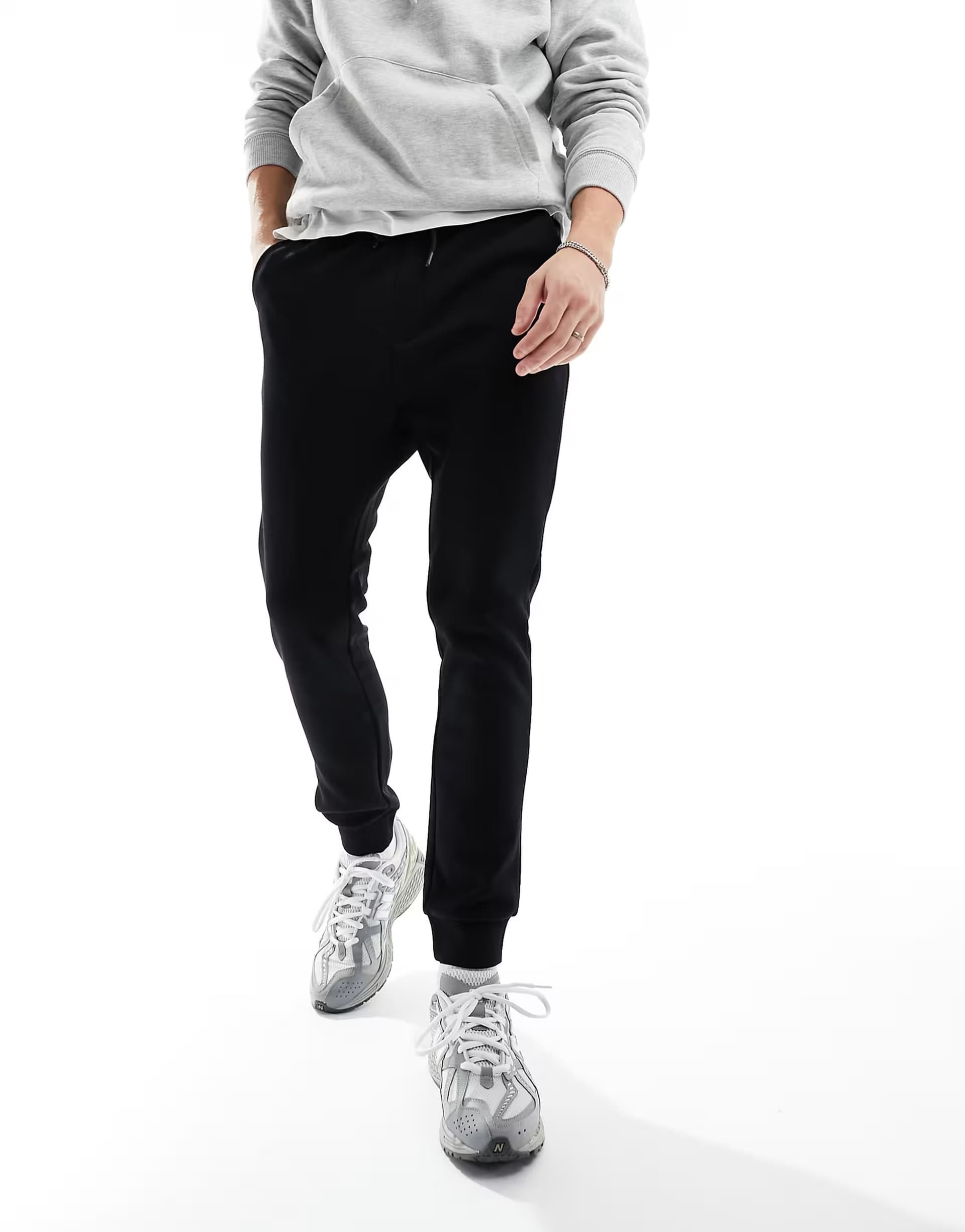 ASOS ASOS Jack & Jones Slim Fit Jogger in Black
