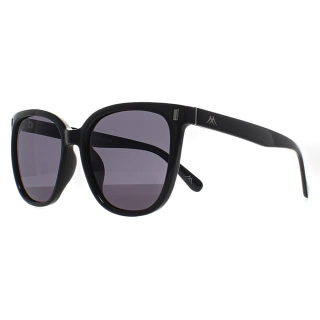 montana montana Women's Butterfly Shiny Black Smoke Polarized MP190 - 2