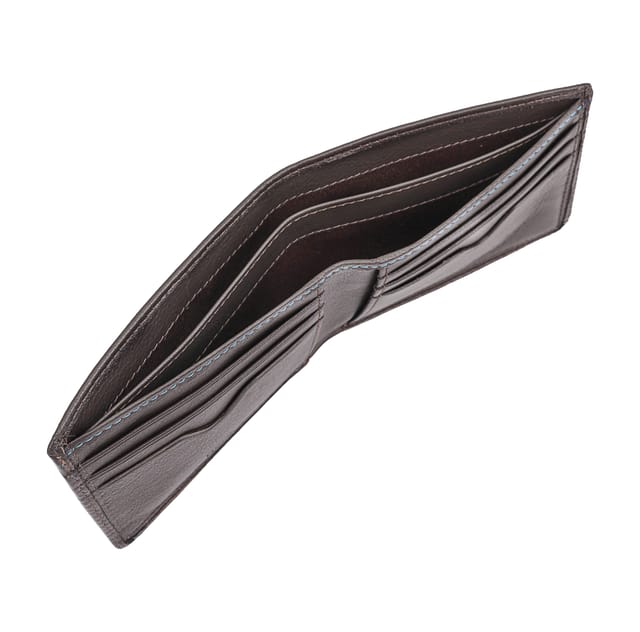 Dents Dents Men's Cody Leather Wallet in Dark Brown - 3
