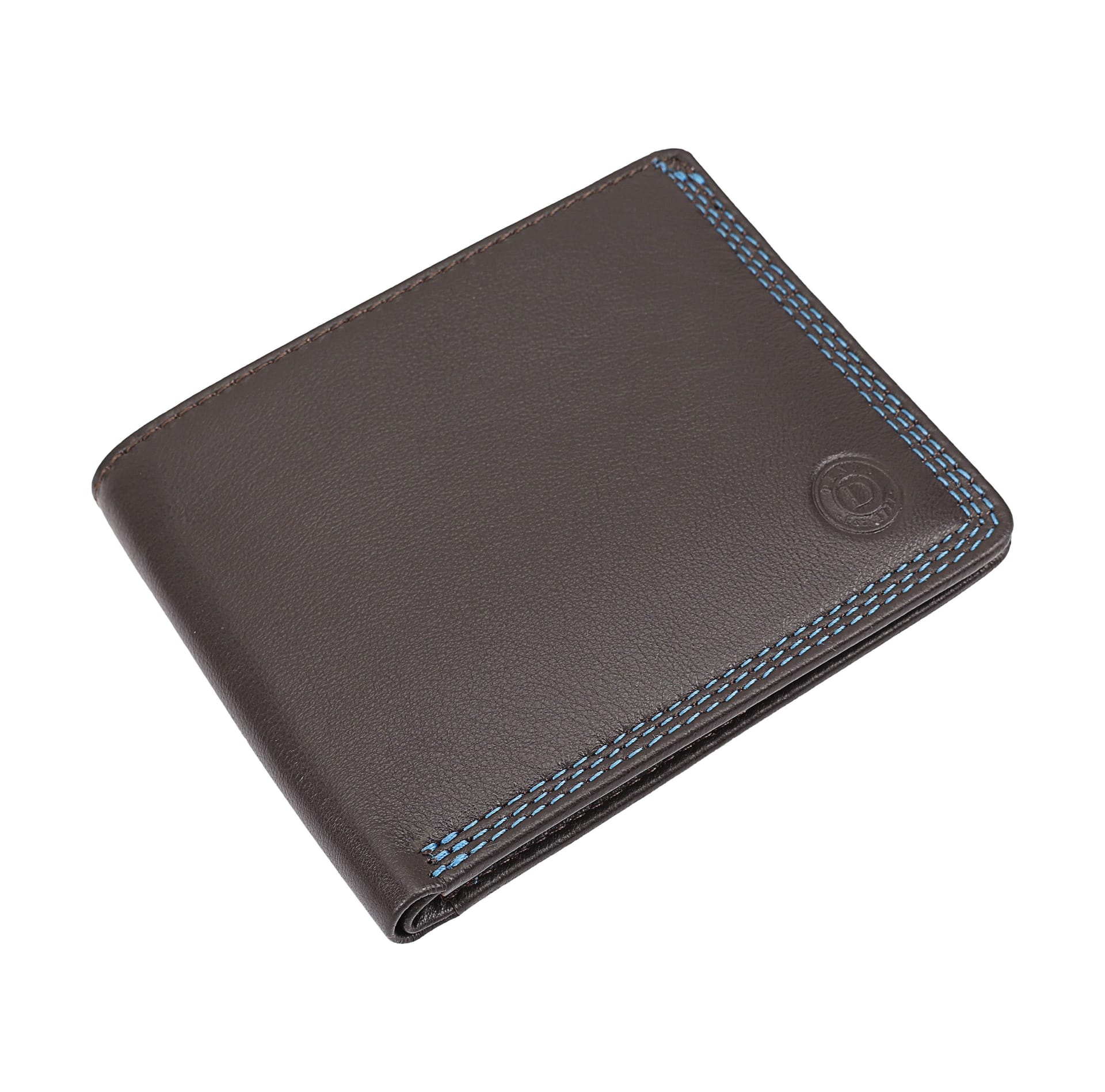 Dents Dents Men's Cody Leather Wallet in Dark Brown - 4