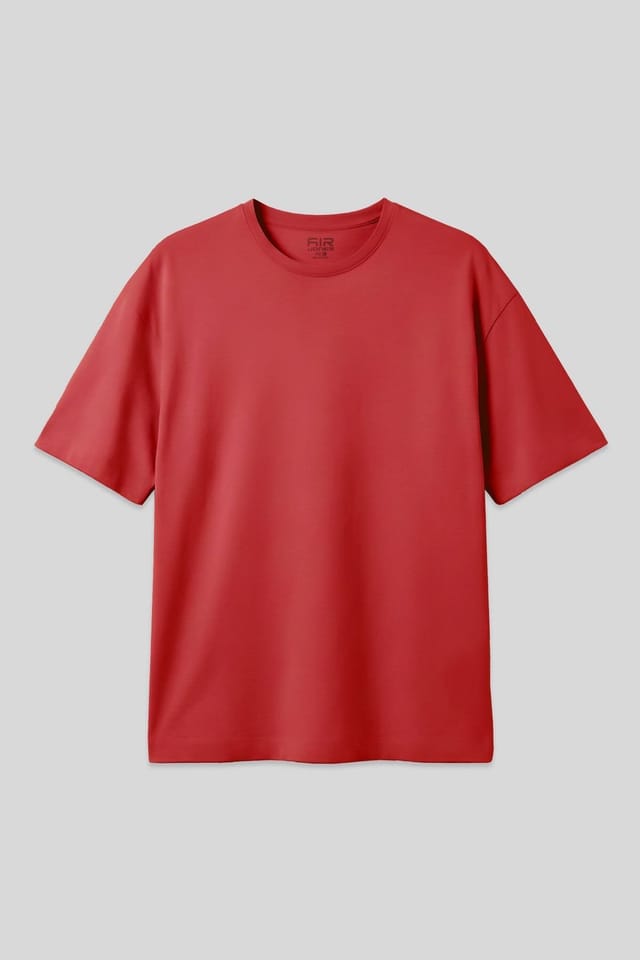 Tommy Life Tommy Life Men's Cotton Blend T-shirt in Red - 3