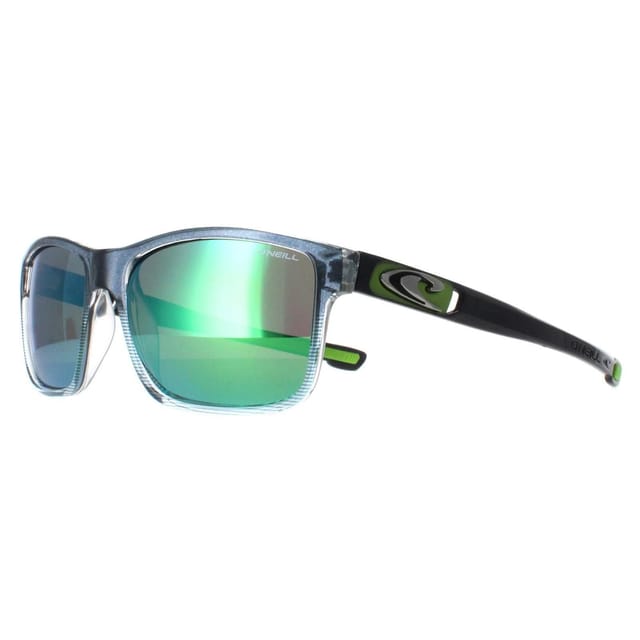 ONeill O'Neill Men's Rectangle Transparent Grey Green Mirrored Convair - 2