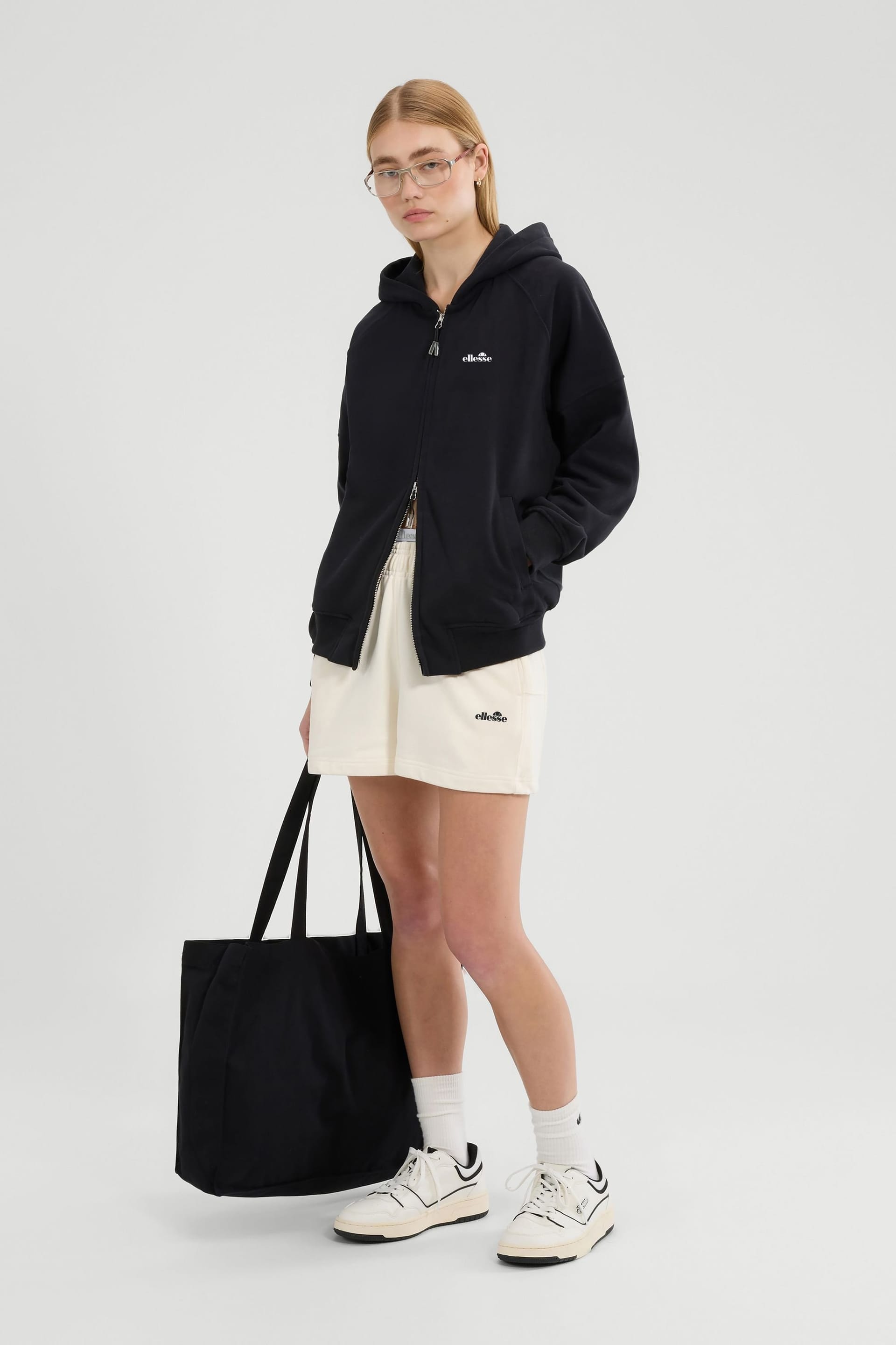 Ellesse Ellesse Women's Pianella FZ Hoodie in Black - 4