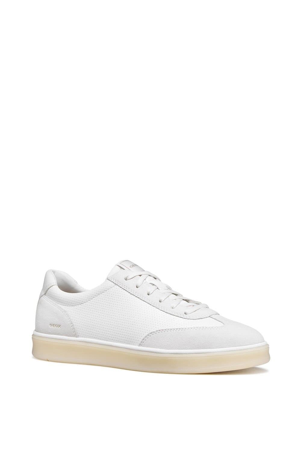 Geox Geox Men's U Renan A Trainers in Off-White