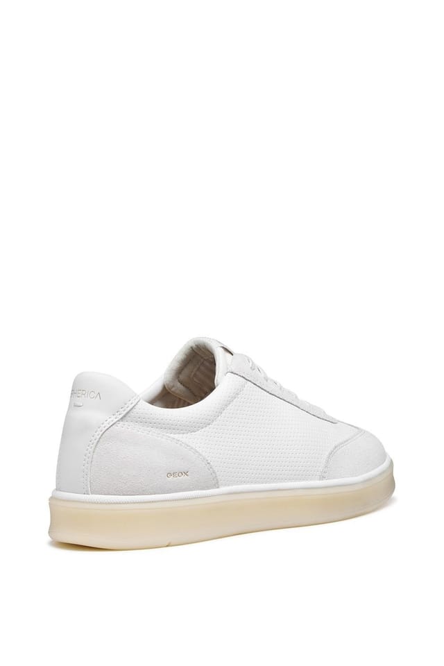 Geox Geox Men's U Renan A Trainers in Off-White - 2