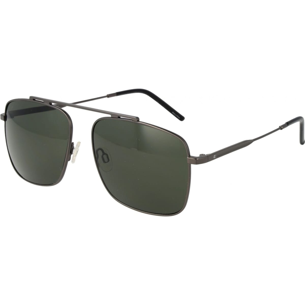 Champion Champion Men's CU5152-58C02 Square/Rectangle Sunglasses in Dark Grey - 1