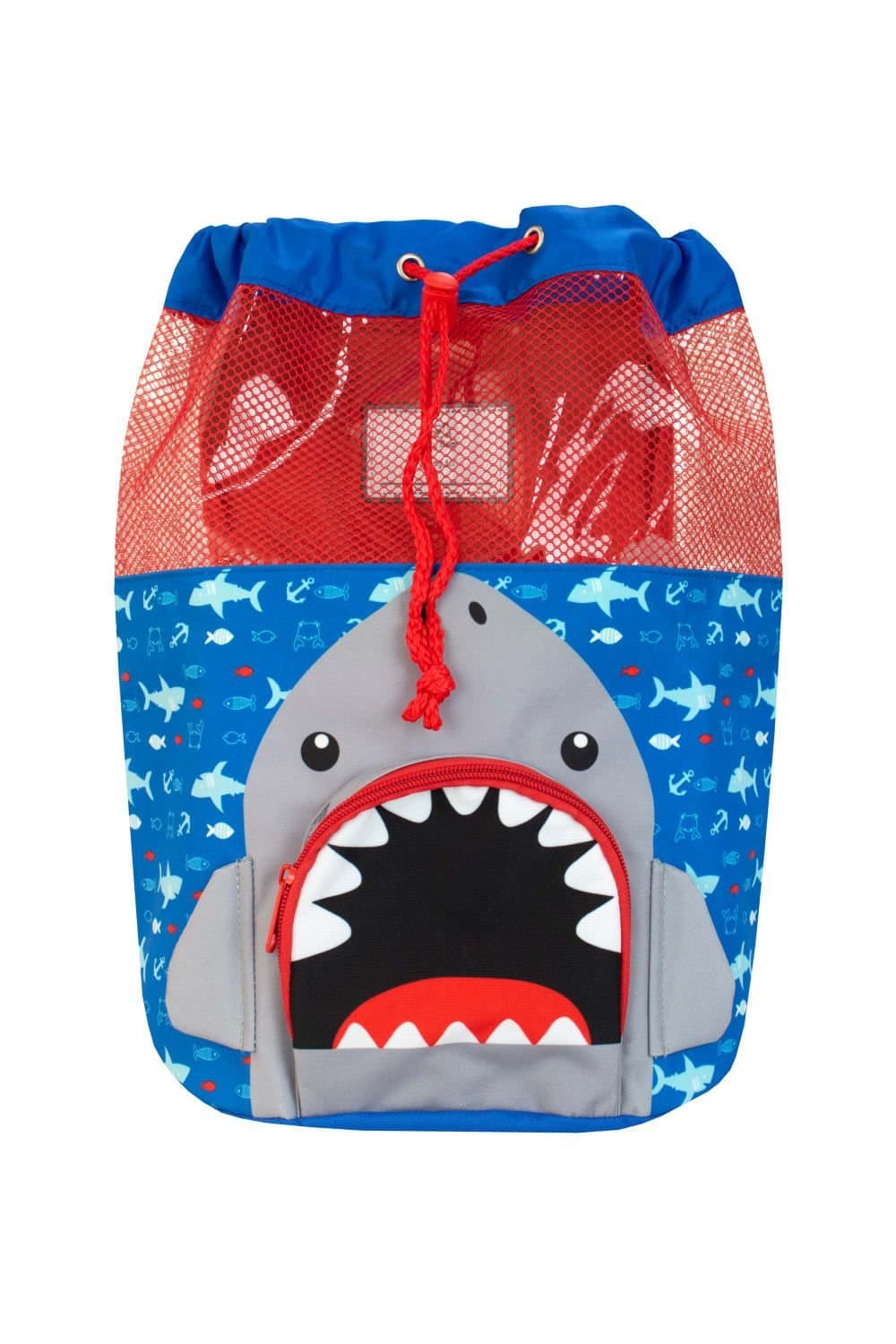Harry Bear Harry Bear Men's Shark Swimbag in Blue