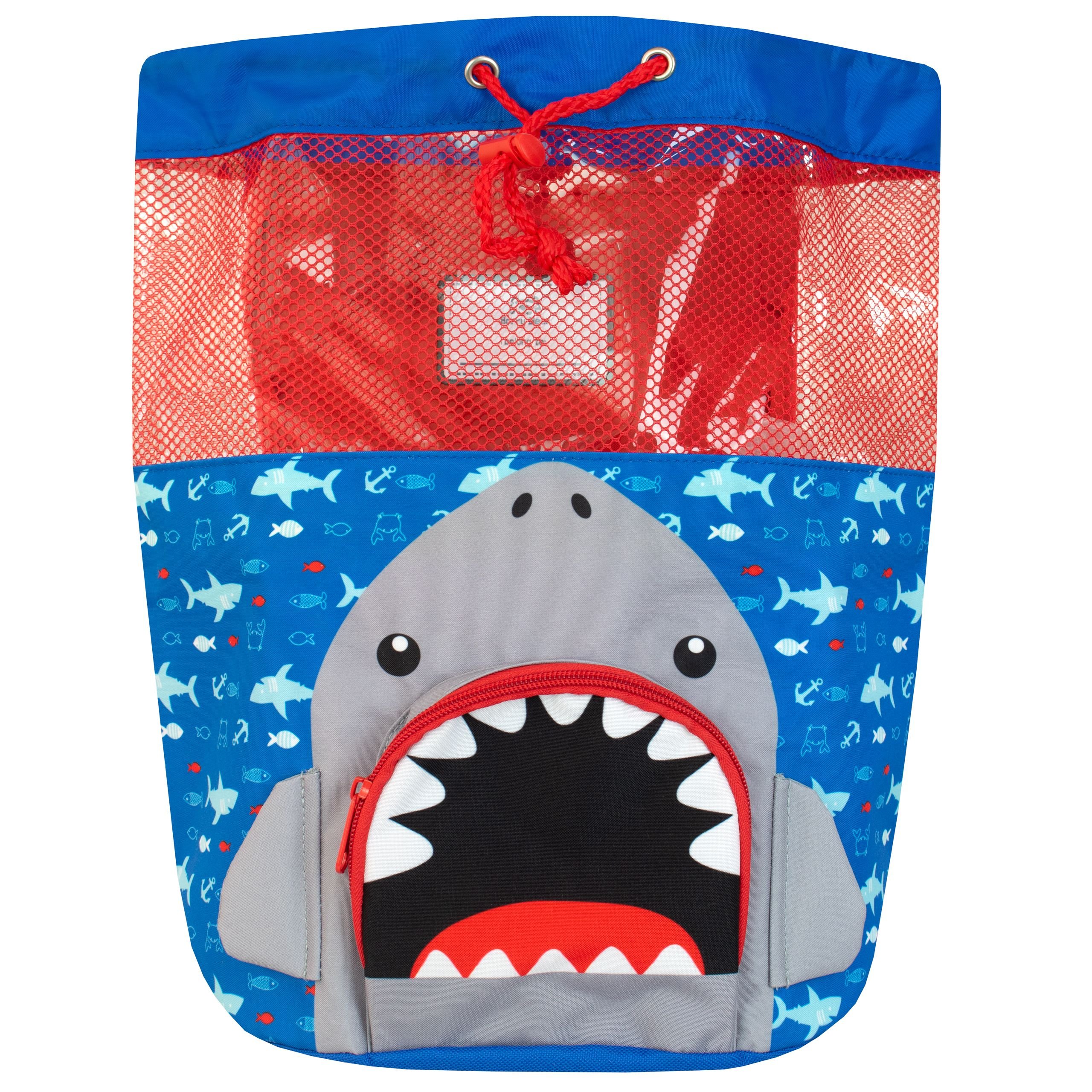 Harry Bear Harry Bear Men's Shark Swimbag in Blue - 2
