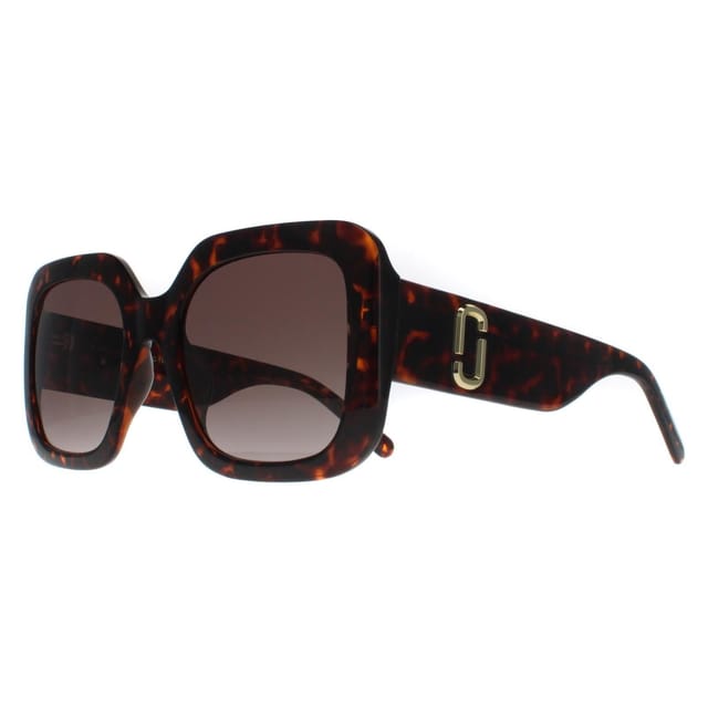 Marc Jacobs Marc Jacobs Women's Square Havana Brown Gradient MARC 647/S - 2