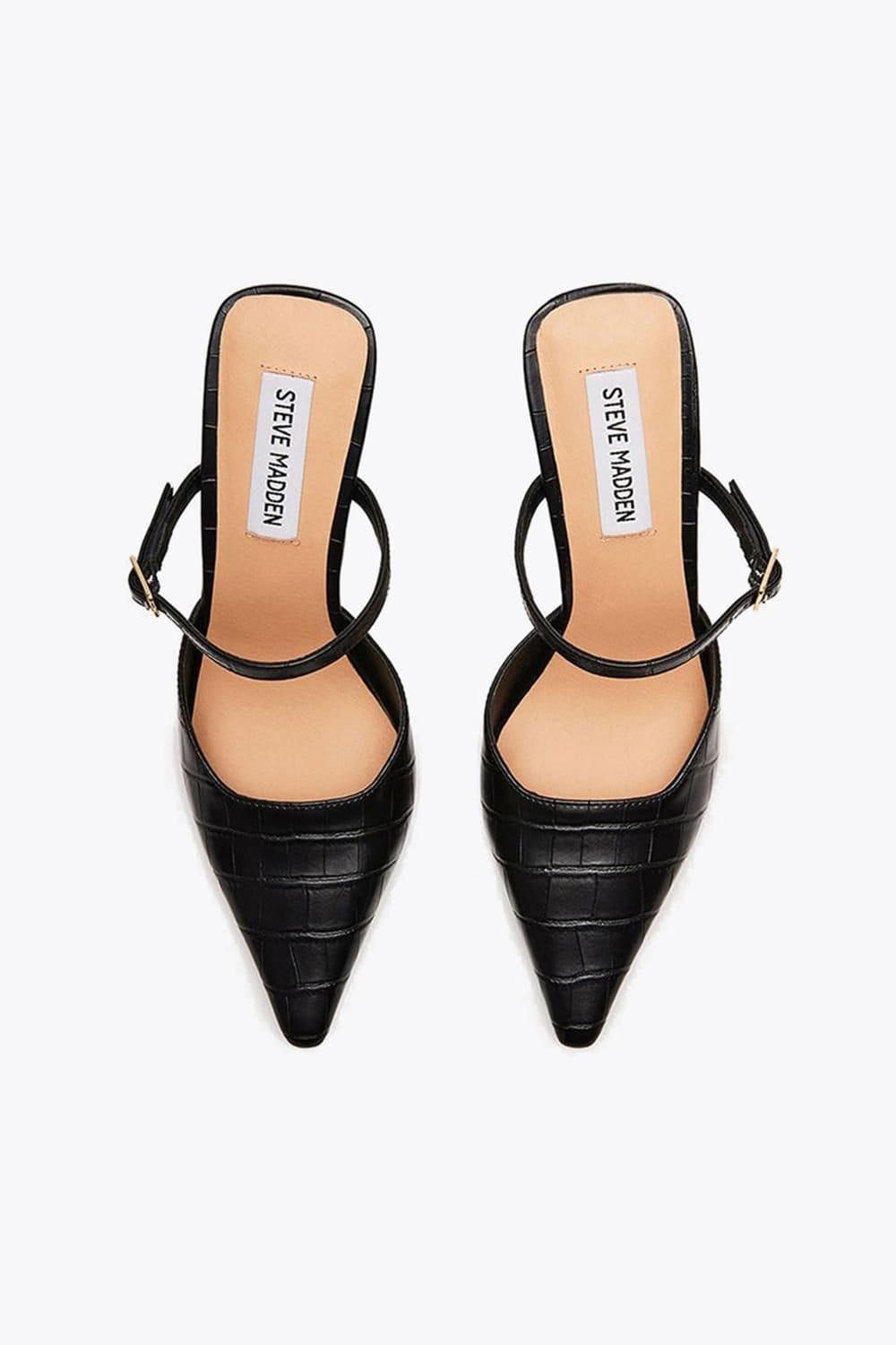 Steve Madden STEVE MADDEN Women's 'Brecki Heel Black' Heels in Black - 4