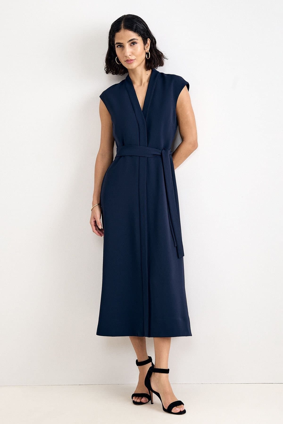 Phase Eight Phase Eight Women's Julie Midi Dress in Dark Navy