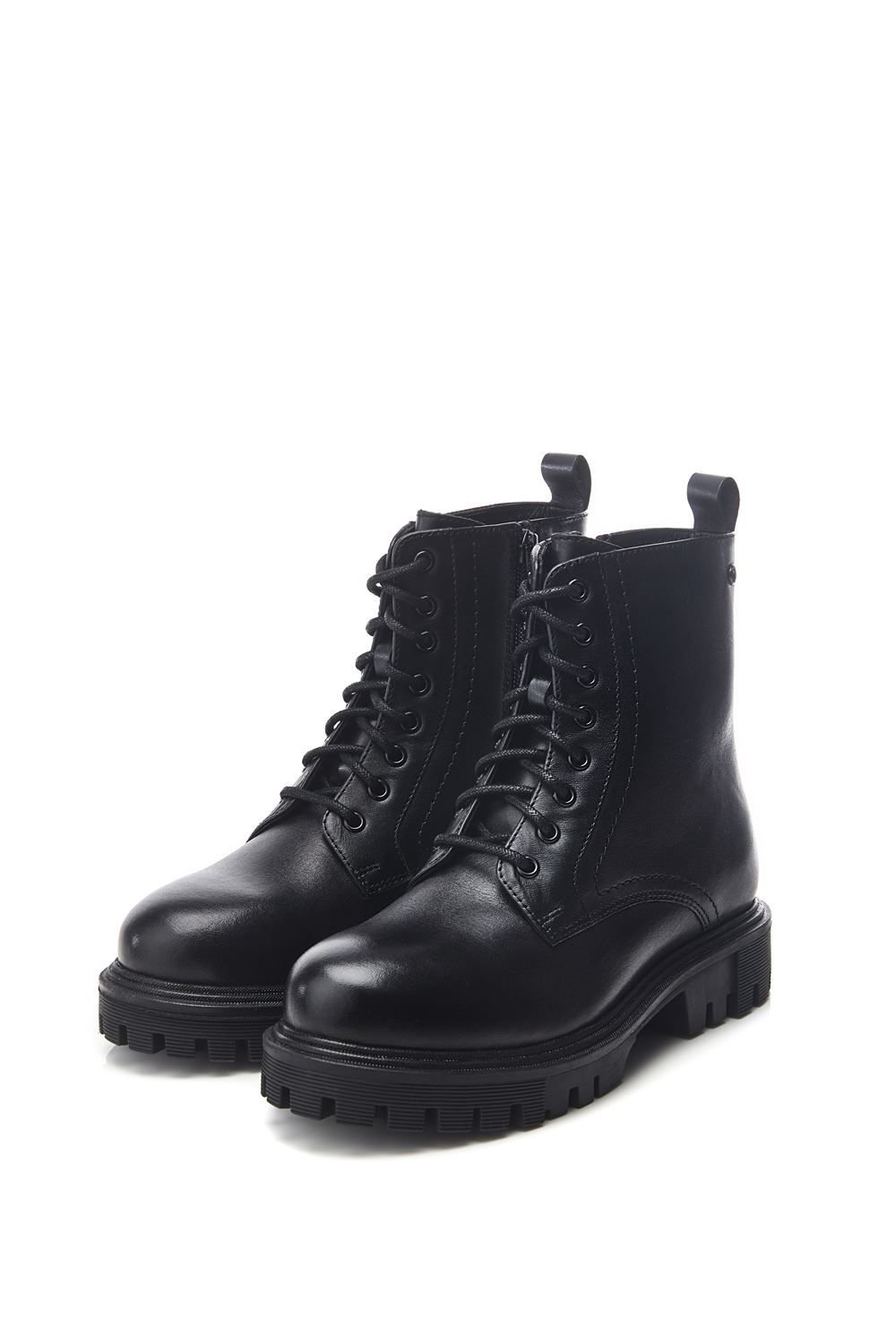 Moda In Pelle Moda In Pelle Women's 'Presses' Leather Ankle Boots in Black - 2