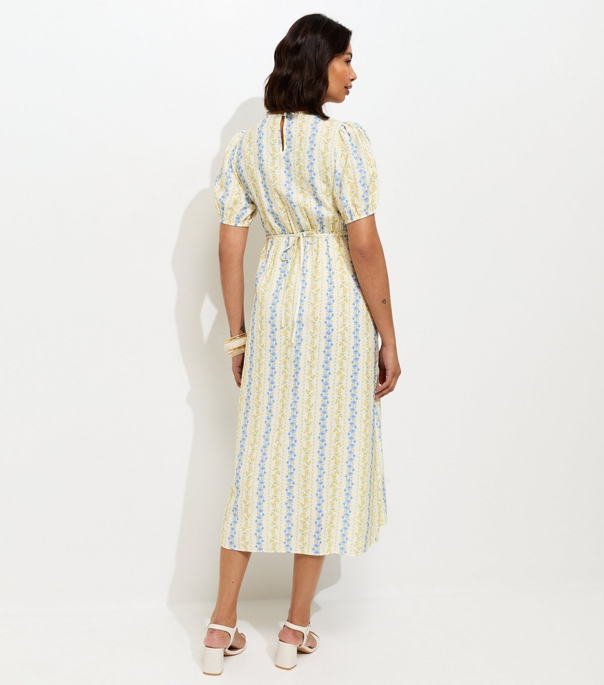 New Look Women's Maternity Cream Floral Print Midi Dress New Look - 4