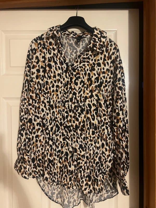 New Look Leopard print shirt