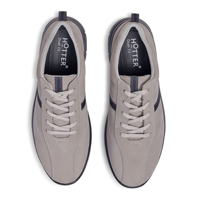 Hotter Hotter Men's 'Division' Trainers in Grey - 3