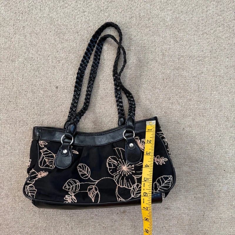 New Look Black 2000s shoulder bag