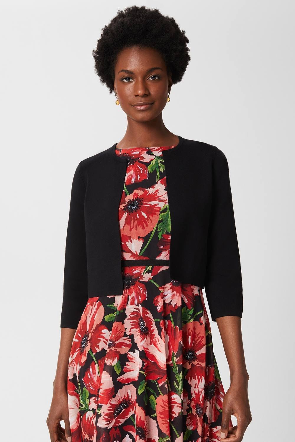 Hobbs London Hobbs London Women's Ella Cardigan in Black - 4