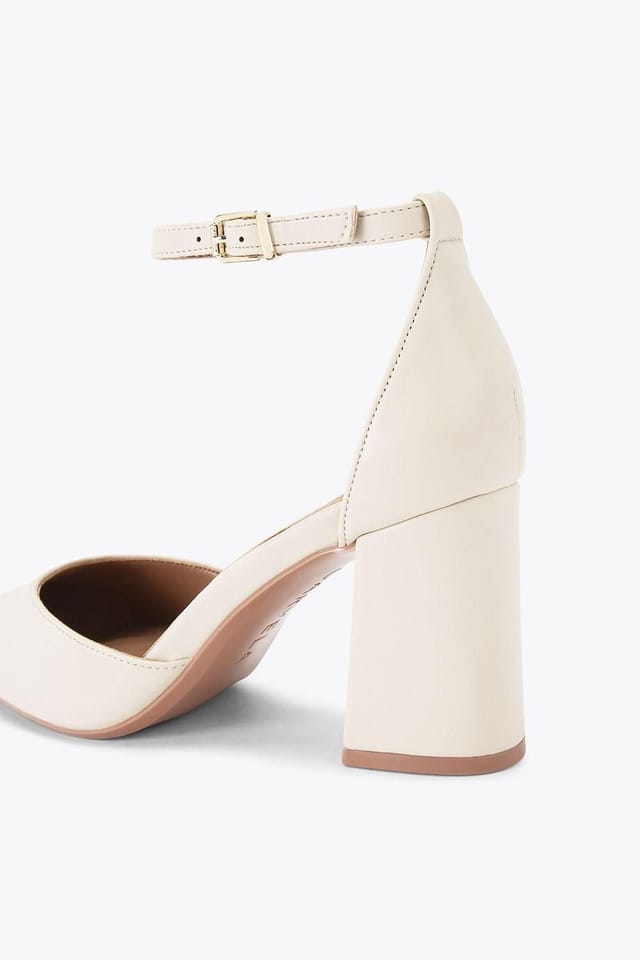Carvela Carvela Women's 'Refined Court' Heels in Cream - 3