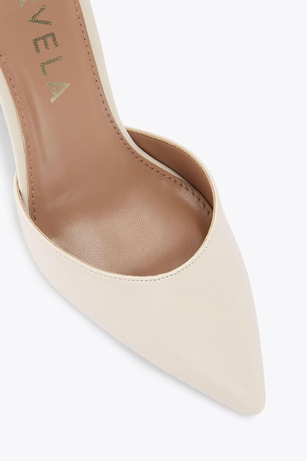 Carvela Carvela Women's 'Refined Court' Heels in Cream - 4