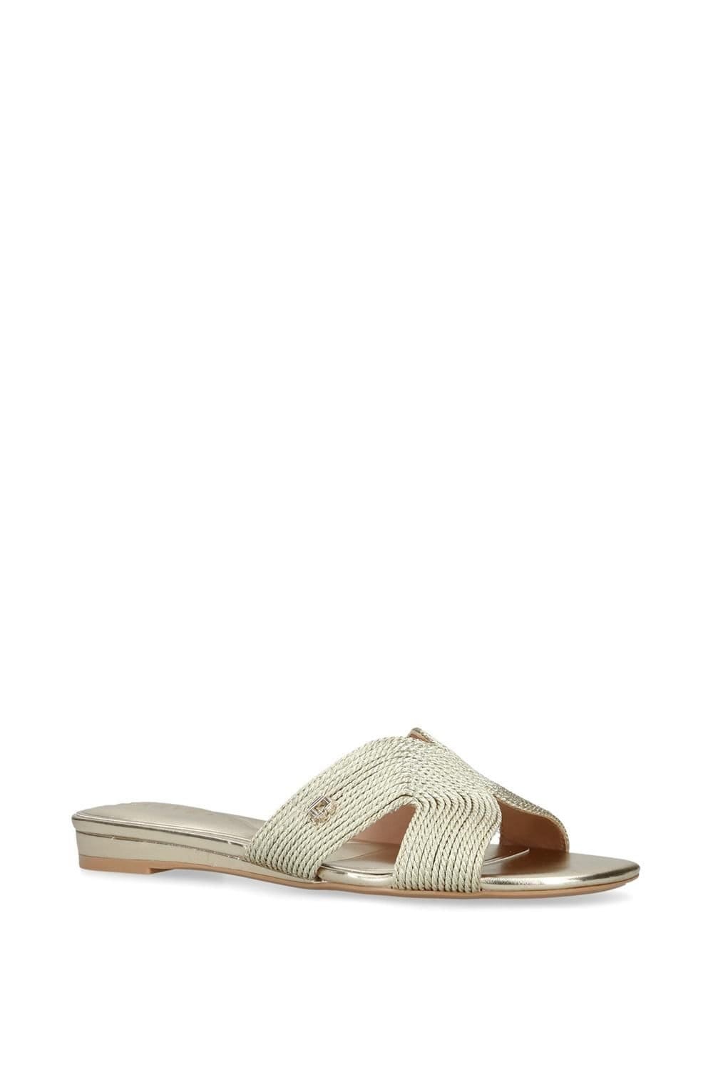 Carvela Carvela Women's 'Gala Mule' Fabric Flats in Gold - 4