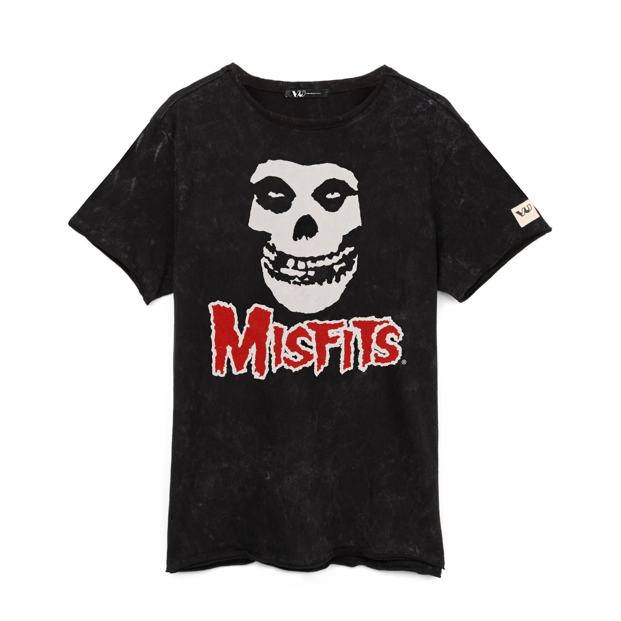 Misfits Misfits Men's Short Sleeved T-Shirt | Black | Official Merch - 4