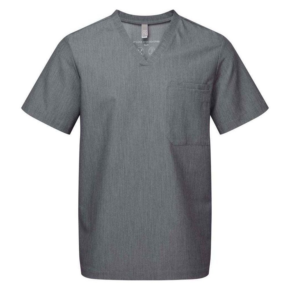 Onna Onna Men's Limitless -Stretch Work Tunic in Grey - 1