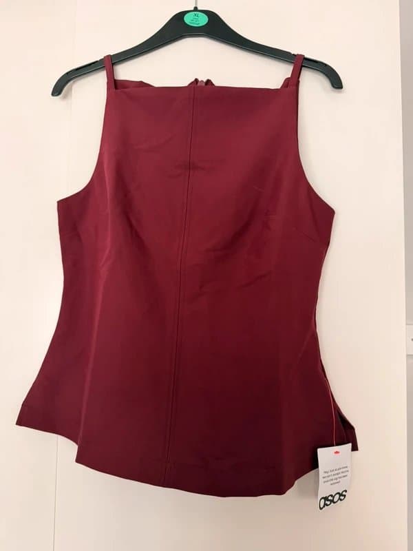 ASOS ASOS tailored cherry cami top