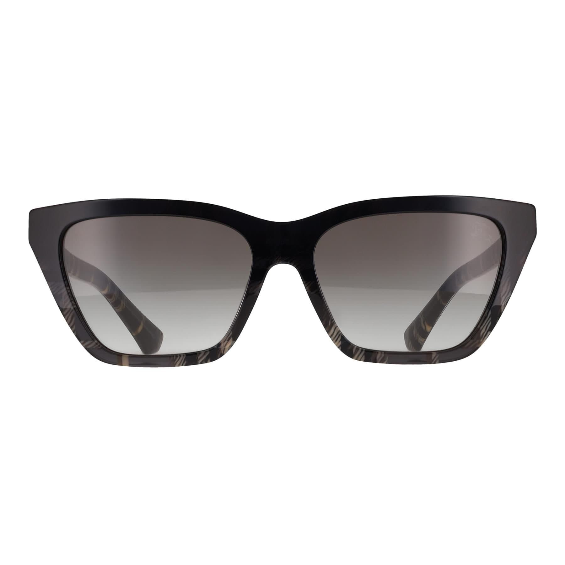 Burberry Burberry Women's Cat Eye Grey Check Grey Gradient BE4468