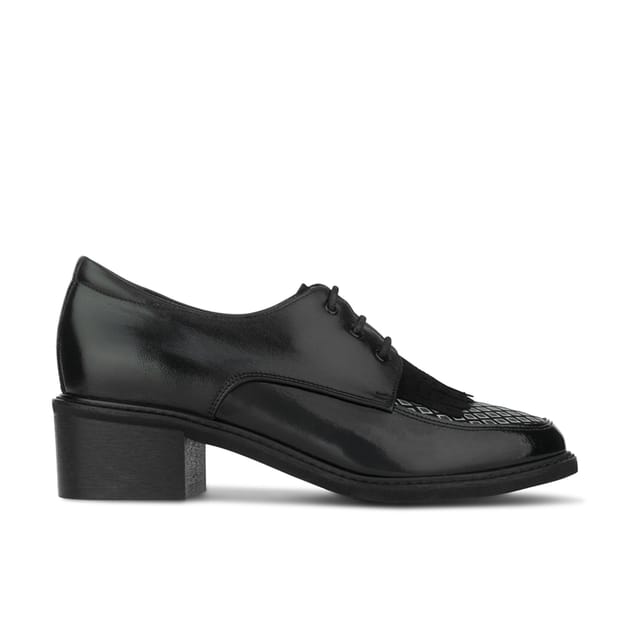 Embassy London Embassy London Women's Retro Tone - Black & Grey Diamond - 2