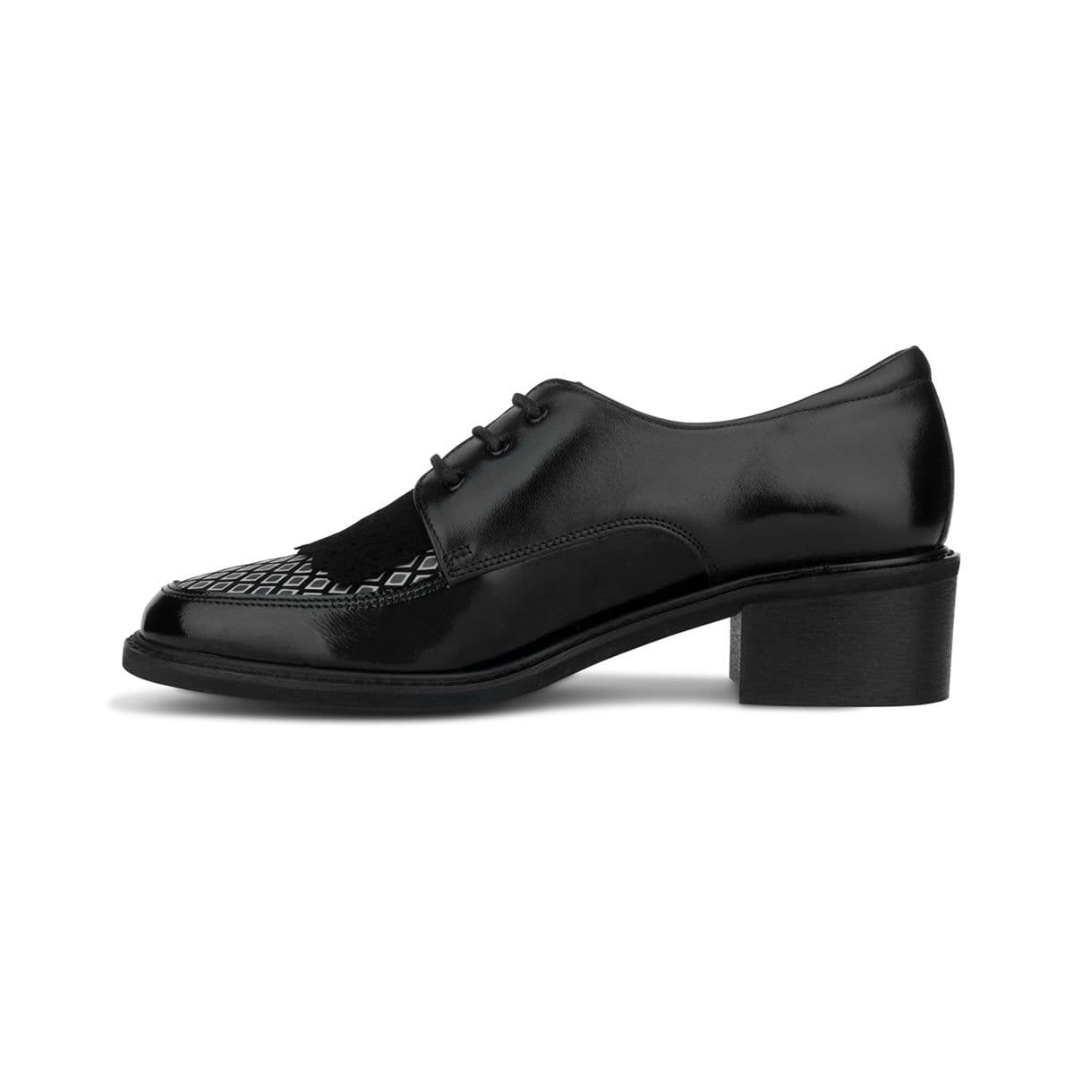 Embassy London Embassy London Women's Retro Tone - Black & Grey Diamond - 4