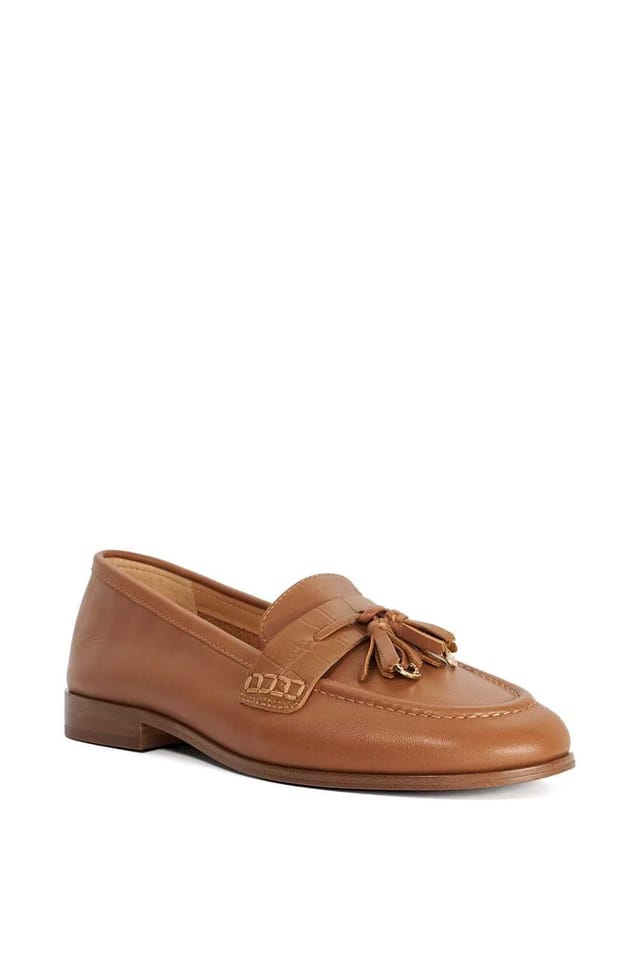 Dune London Dune London Women's 'Giavonni' Leather Loafers in Brown - 2