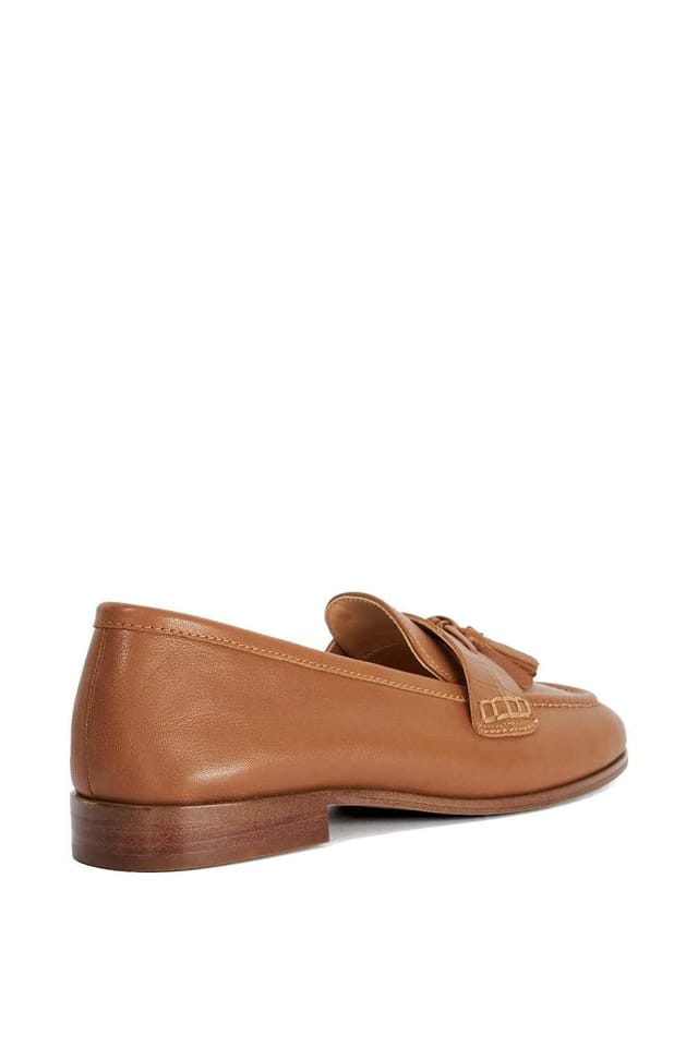 Dune London Dune London Women's 'Giavonni' Leather Loafers in Brown - 3