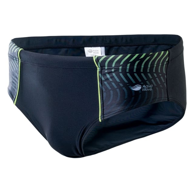 Aquawave Aquawave Men's Danilo Sea Print Swimming Trunks in Black - 3