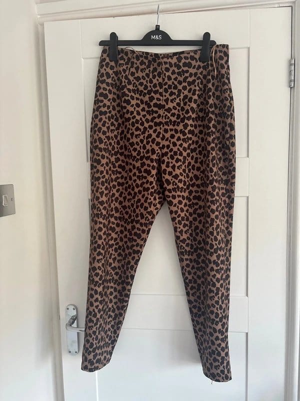 Never Fully Dressed Never fully dressed leopard print trousers s12 - 1