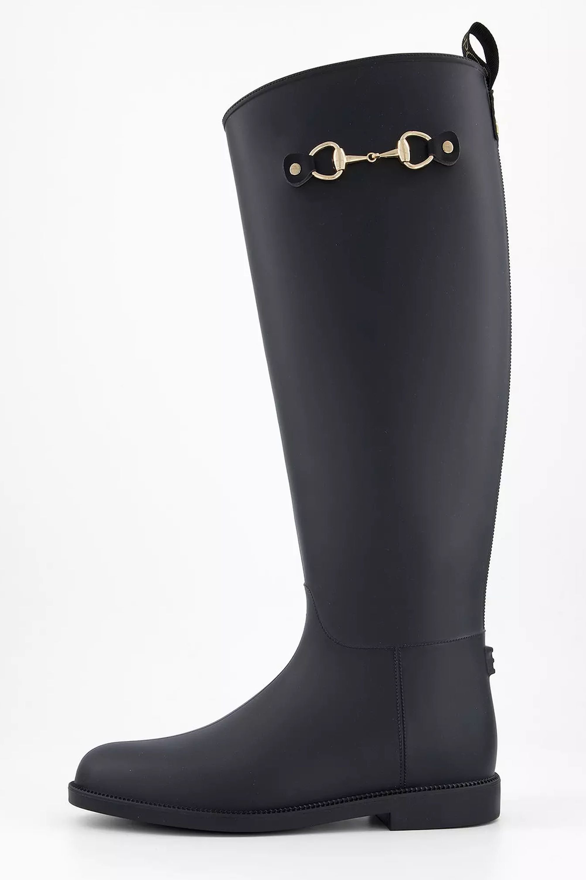 Elle Sport Elle Sport Women's Equestrian Style Waterproof Riding Wellington Boots in Black - 3