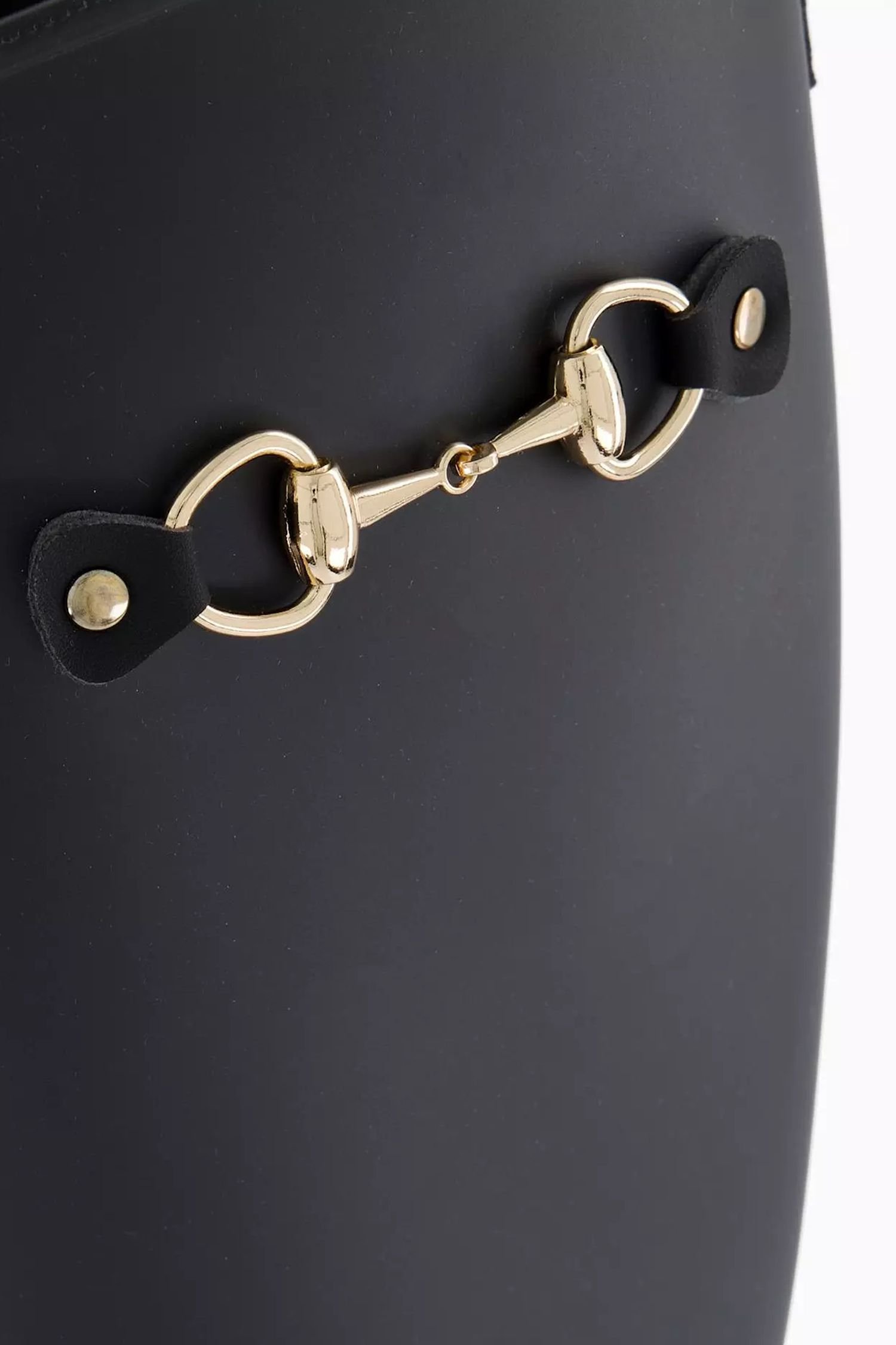 Elle Sport Elle Sport Women's Equestrian Style Waterproof Riding Wellington Boots in Black - 4