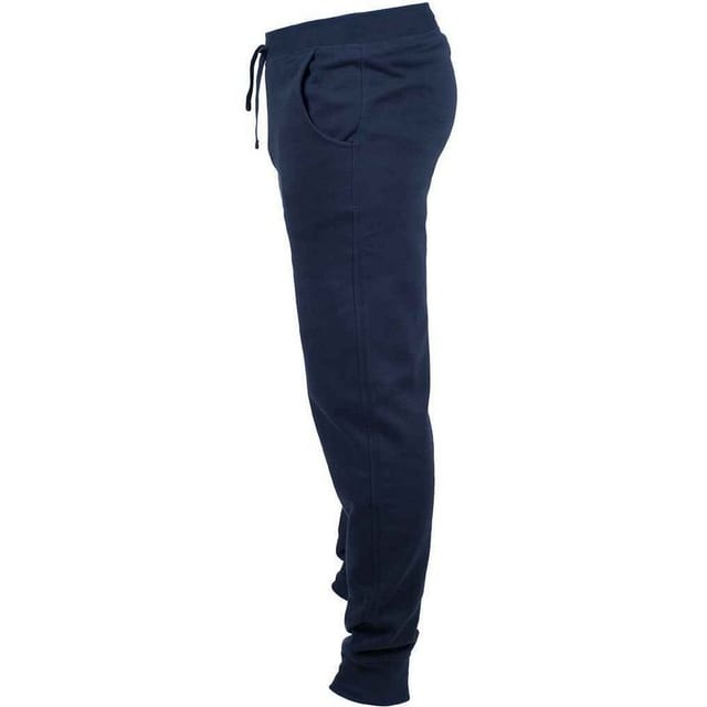 SF Men SF Men Men's Cuffed Slim Jogging Bottoms in Navy - 3