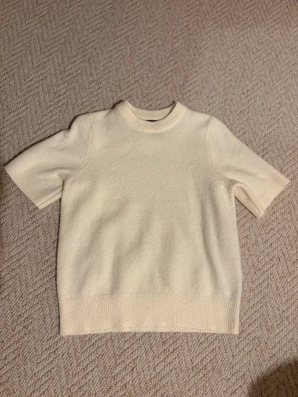 New Look Cream Knit Top