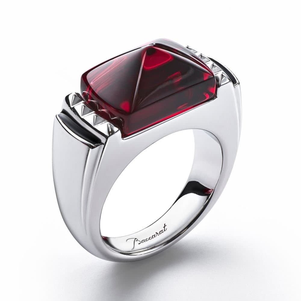 baccarat baccarat Women's Crimson Reflection Ring in Red