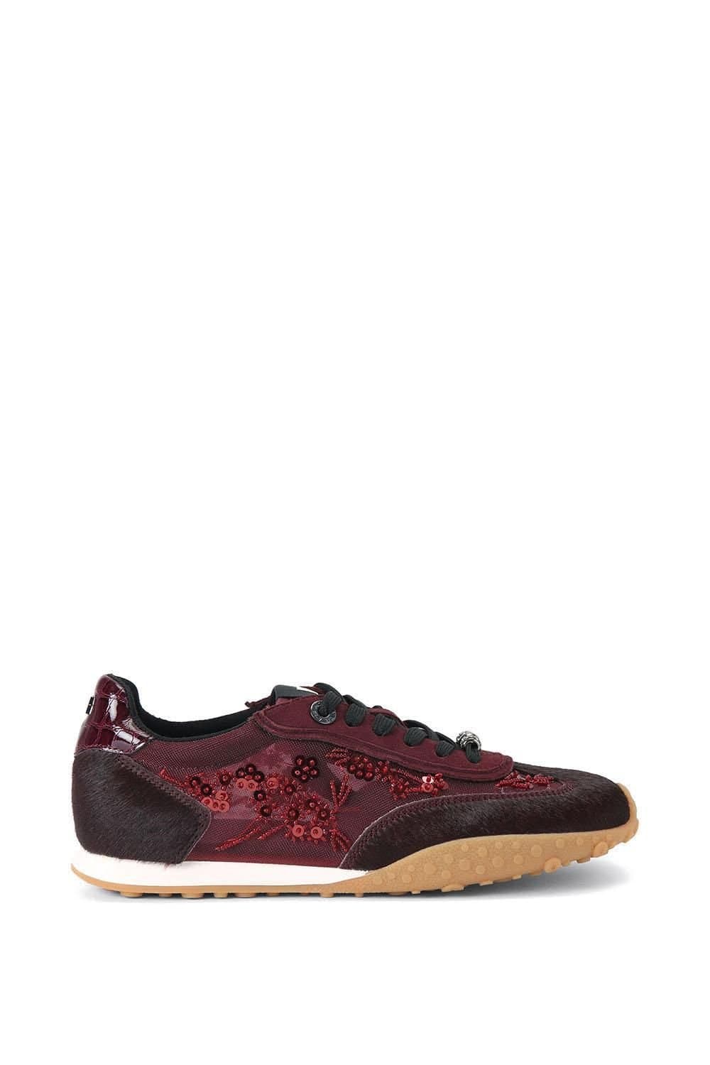 KG Kurt Geiger KG Kurt Geiger Women's 'Lavender Bead' Trainers in Wine