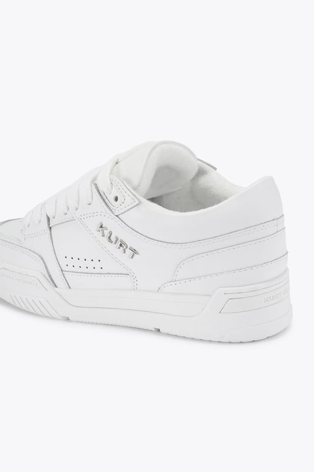 Kurt Geiger London Kurt Geiger London Men's 'Kingsland Sneaker' Leather Trainers in White - 3