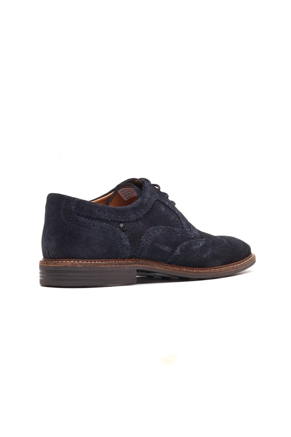 Base London Base London Men's Clarence Brougue Shoe in Navy - 2