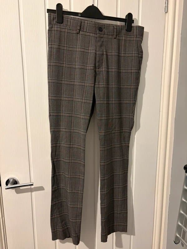 New Look New look Patterned Suit Trousers 32S