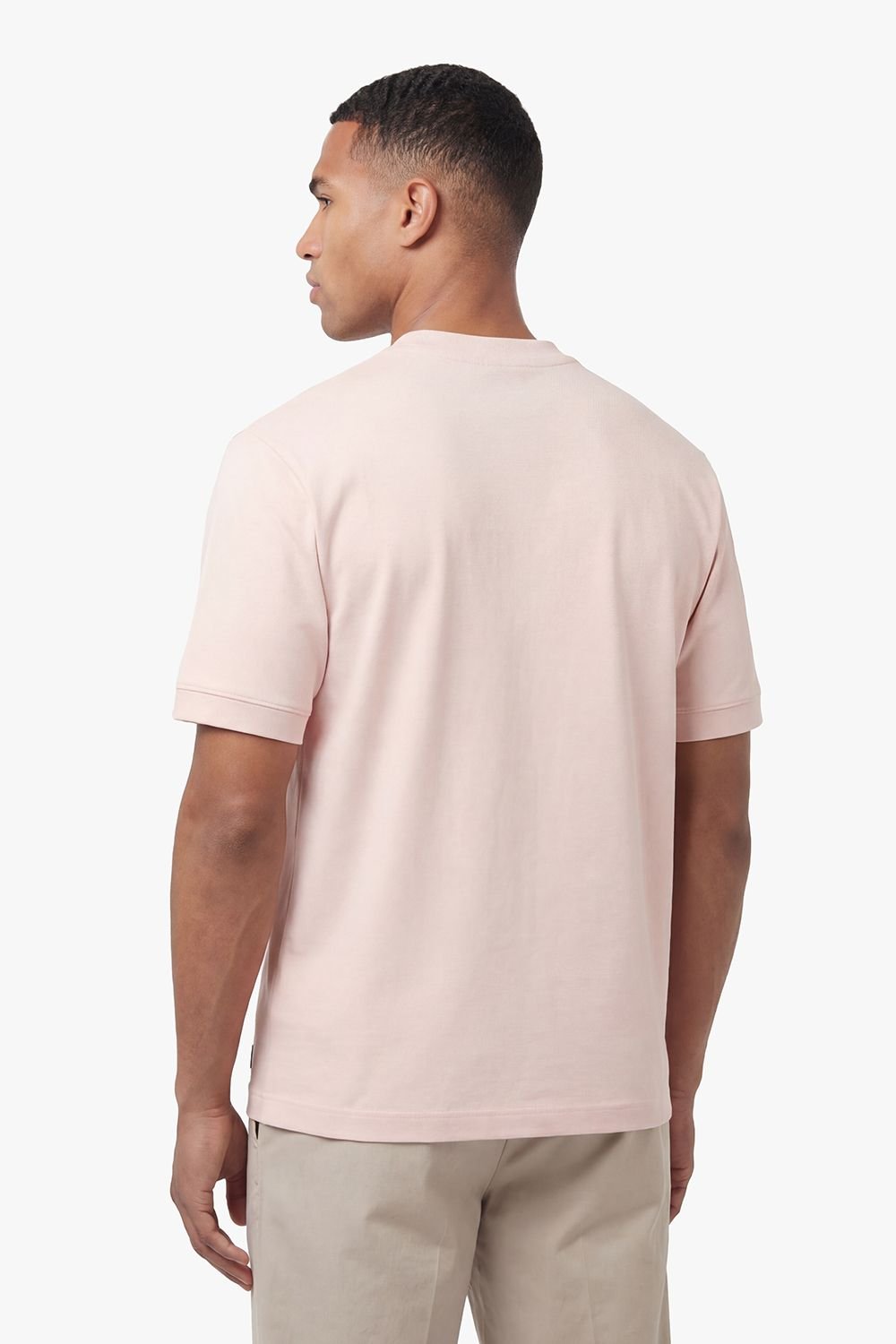 Luke 1977 Luke 1977 Men's Dapper Schnapper T-shirt in Light Pink - 2