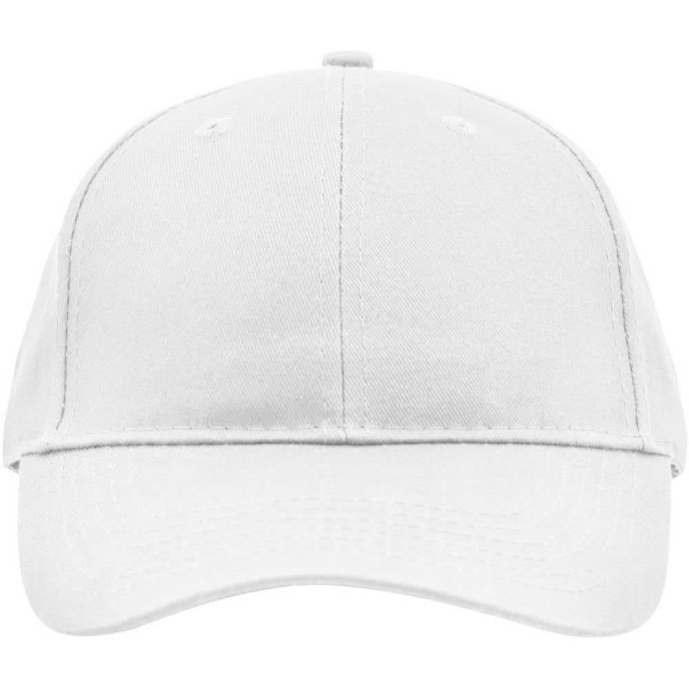 Myrtle Beach Myrtle Beach Men's Brushed Lightweight Sandwich Peak Cap in White