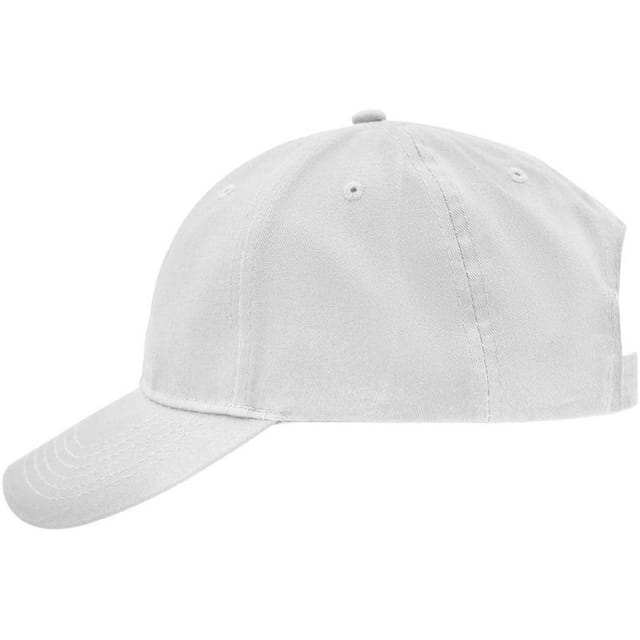 Myrtle Beach Myrtle Beach Men's Brushed Lightweight Sandwich Peak Cap in White - 3