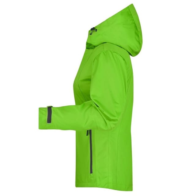 James and Nicholson James and Nicholson Women's Outdoor Jacket in Bright Green - 3