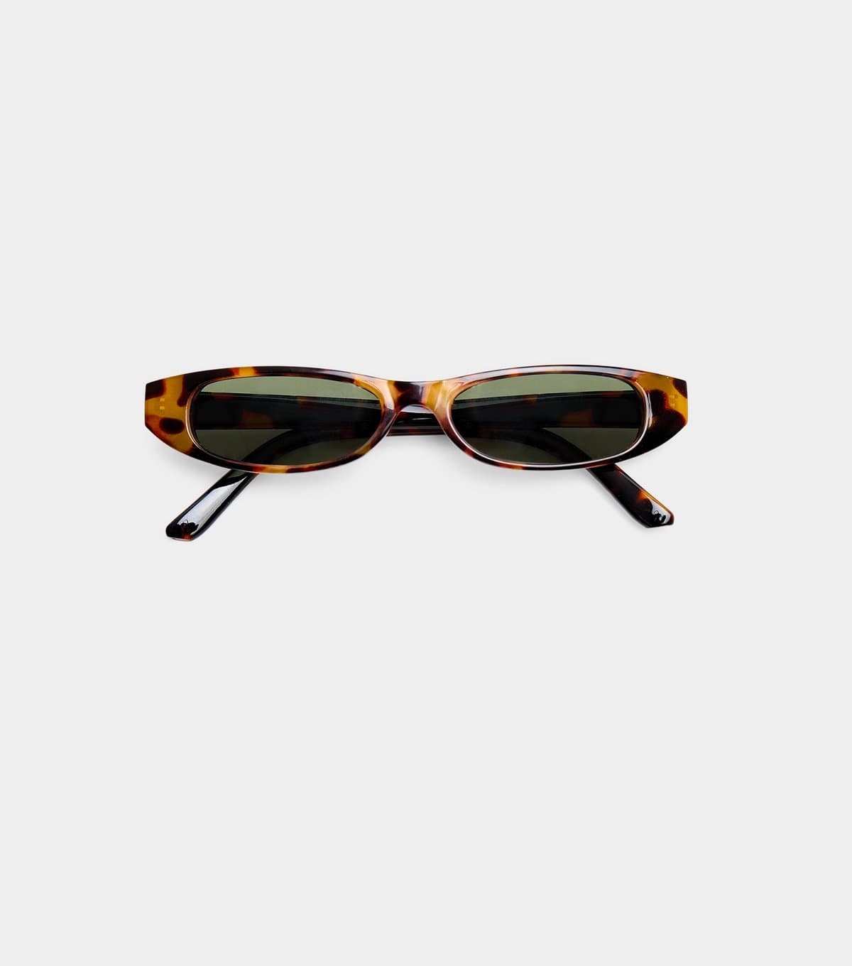 Public Desire Brown Tortoiseshell Effect Rectangle Sunglasses Public Desire New Look