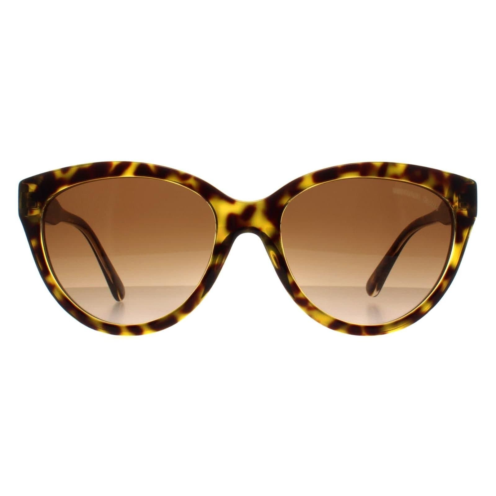 Michael Kors Michael Kors Women's Cat Eye Dark Tortoise on Clear Brown Gradient MK2158
